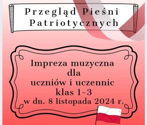 8 listopada w szkole odbył się Przegląd Pieśni Patriotycznych – impreza muzyczna skierowana do uczniów klas 1-3. Klasy pierwsze, drugie jak i trzecie zaprezentowały utwory w tematyce patriotycznej. Wykonywane pieśni przeplatały prezentacje dotyczące historii Polski, pieśni, wiersze oraz opowiadanie o bohaterze narodowym. Każdy mógł wziąć udział w teście na patriotę/kę. Nie zabrakło wspólnie odśpiewanego hymnu […]
