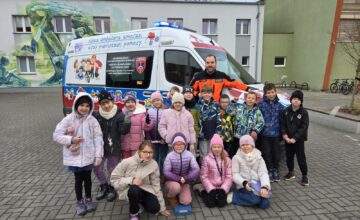 Spotkanie klasy 2c z ratownikiem medycznym