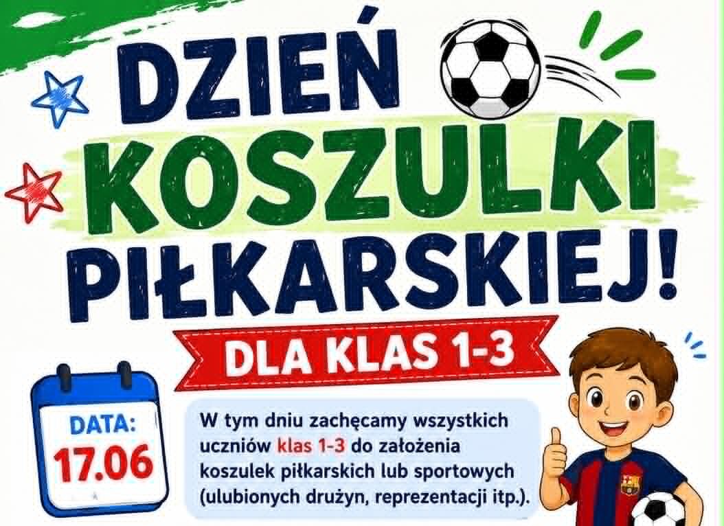 DZIEŃ KOSZULKI PIŁKARSKIEJ
