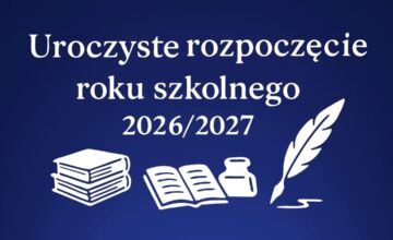 Rozpoczęcie roku szkolnego